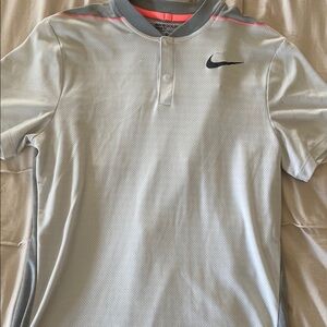 Nike Gray Performance Polo Shirt